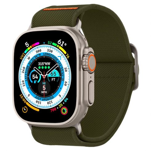 Spigen Fit Lite Ultra - remen za Apple Watch 42/44/45/49 mm (kaki)