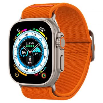   Spigen Fit Lite Ultra - remen za Apple Watch 42/44/45/49 mm (narančasti)