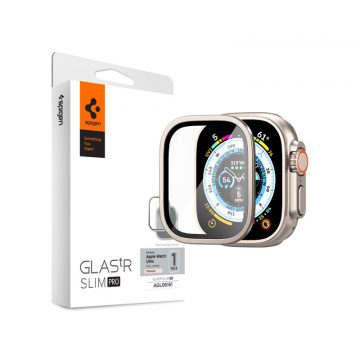   Spigen Glas.TR Slim Pro - Kaljeno staklo za Apple Watch Ultra 49 mm (Titanium)