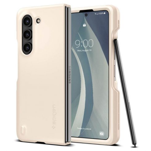 Spigen Thin Fit Pen - Case za Samsung Galaxy Z Fold 5 (Pearled Ivory)