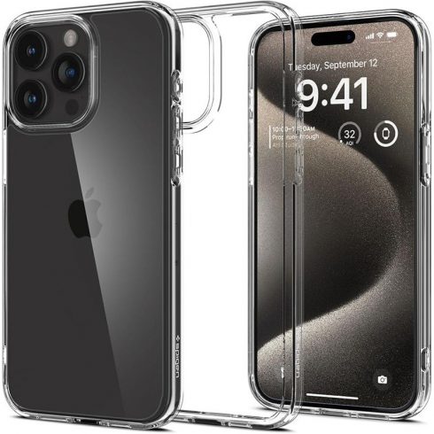 Spigen Ultra Hybrid - Futrola za iPhone 15 Pro Max (prozirna)