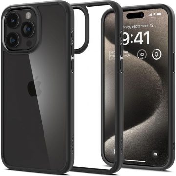   Spigen Ultra Hybrid - Futrola za iPhone 15 Pro Max (Crna mat)