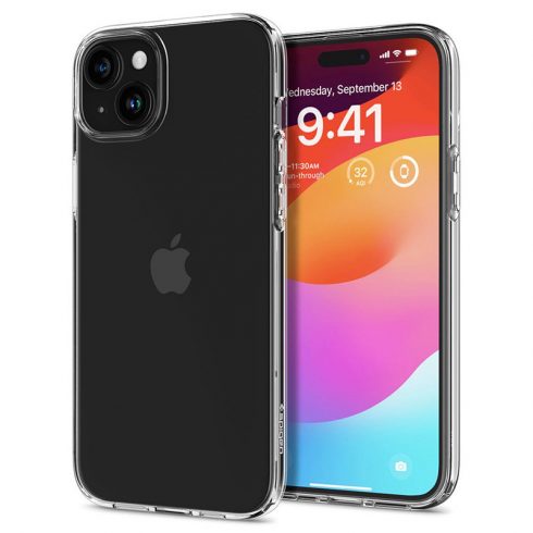 Spigen Liquid Crystal - Futrola za iPhone 15 Plus (prozirna)