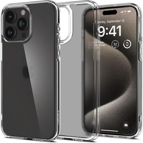 Spigen Ultra Hybrid - Futrola za iPhone 15 Pro (Frost Clear)