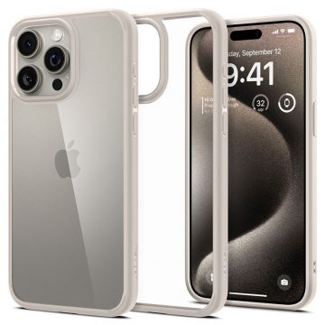   Spigen Ultra Hybrid - Futrola za iPhone 15 Pro Max (prirodni titan)