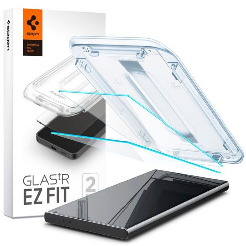 Spigen GLAS.TR EZ FIT 2-Pack - Kaljeno staklo za Samsung Galaxy S24 Ultra (2 komada)