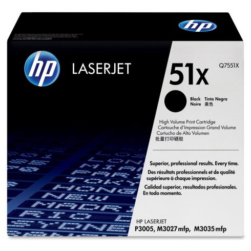 HP crni toner, Q7551X, LJ P3005/M3035 original