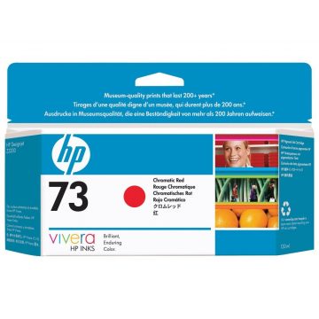 HP 73 Chromatic Magenta DesignJet Ink Cartridge, 130 ml