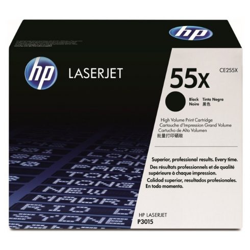 HP crni toner, CE255X za LJ P3015 original velikog kapaciteta