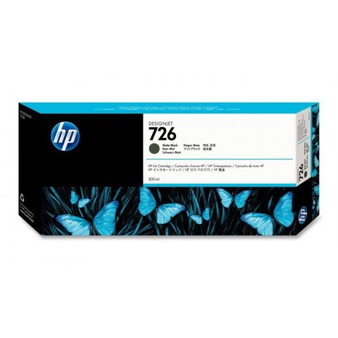 HP ink cartridge Designjet HP 726 black mat original