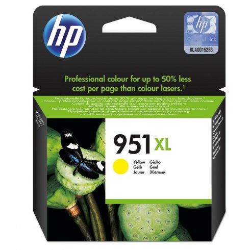 HP (951XL) ink cartridge yellow, CN048AE original