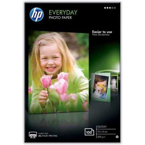 HP Everyday Glossy Photo Paper, 100 listova/10 x 15 cm