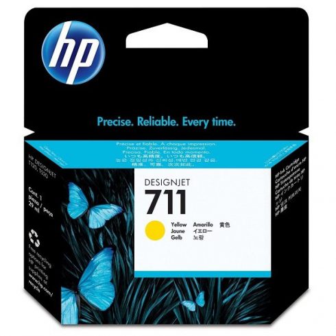 HP tintni uložak 711 žuti CZ132A original