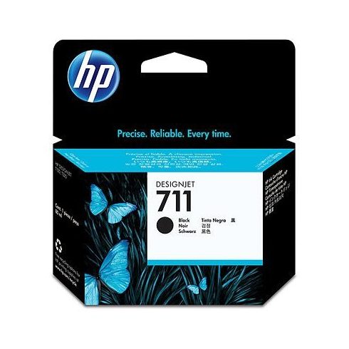 HP ink cartridge 711 black CZ133A original