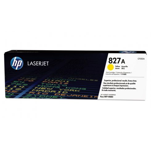 HP 827A žuti originalni LaserJet toner uložak