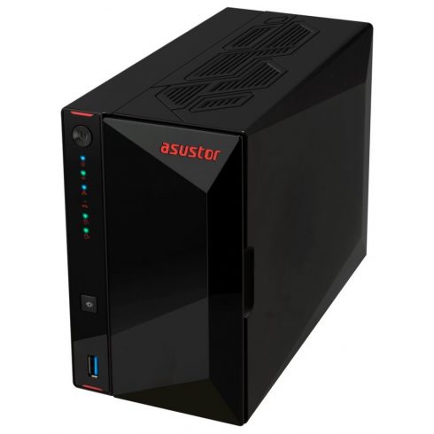 Asustor Nimbustor 2 Gen2 AS5402T 2 Bay NAS, Quad-Core 2.0GHz CPU, dva 2.5GbE porta, 4GB DDR4, 4x M.2 SSD utora