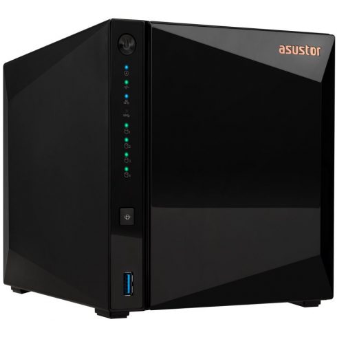 Asustor NAS AS3304T v2 4x 3,5" SATA, Realtek RTD1619B 1.7GHz, 2GB, 2.5GbE x1, USB3.2 Gen1 x3, WOW (Wake on WAN)