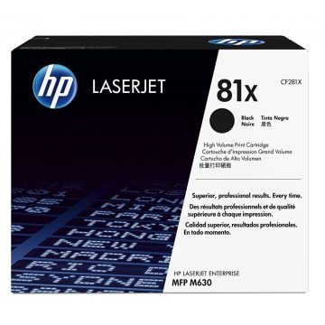   HP 81X crni originalni LaserJet toner kaseta velikog kapaciteta