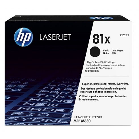 HP 81X crni originalni LaserJet toner kaseta velikog kapaciteta