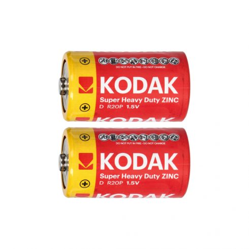 Kodak ZINC Super Heavy Duty D LR20 baterija, 2 kom. folija