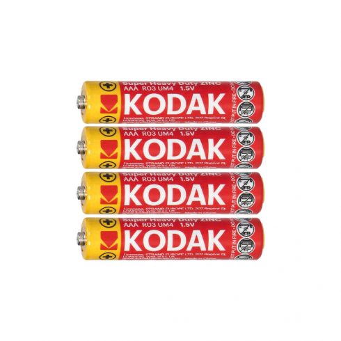 Kodak ZINC Super Heavy Duty AAA LR03 baterije, 4 kom