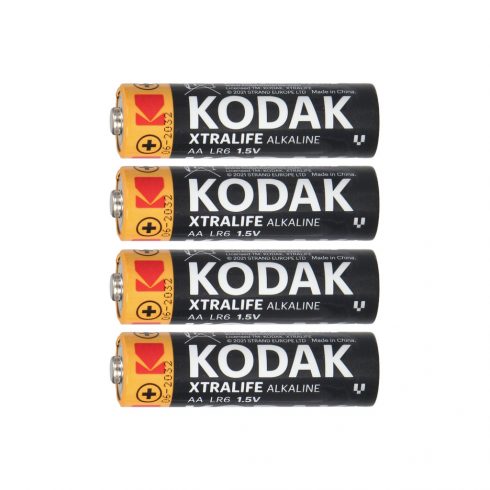 Kodak XTRALIFE alkalna AA LR6 baterija, 4 folije