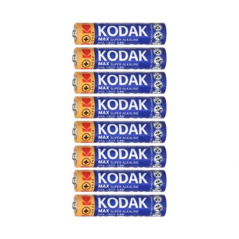 Kodak MAX Alkalna AAA LR03 baterija, 4+4 kom.