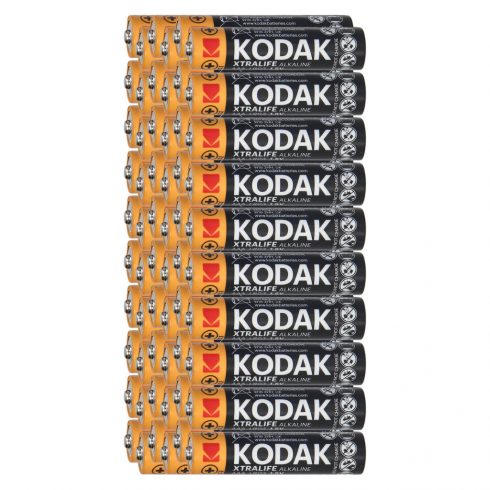 Kodak XTRALIFE alkalna AAA LR03 baterija, 60 kom.