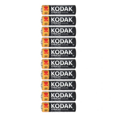 Kodak XTRALIFE Alkalne AA LR6 baterije, 5+5 kom.