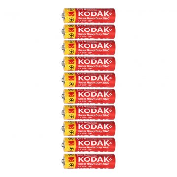 Kodak ZINC Super Heavy Duty AA LR6 baterije, 10 kom.