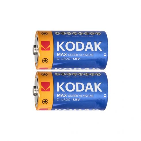 Kodak MAX alkalna KD-2 LR20 baterija, 2 kom.