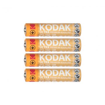 Kodak ULTRA Premium Alkalne AAA LR03 baterije, 4 kom.