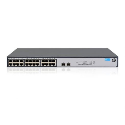 HP Switch 1420/ 24x 10/100/1000 + 2x 1G SFP, bez upravljanja, rack