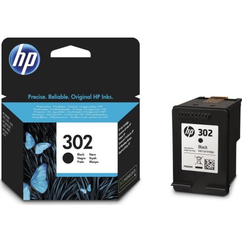 HP ink cartridge 302 black F6U66AE original