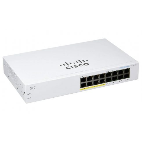 Cisco CBS110-16PP-EU 16-portni GE neupravljani preklopnik, 8x PoE