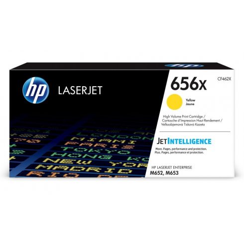 HP 656X originalni žuti LaserJet toner kaseta velikog kapaciteta