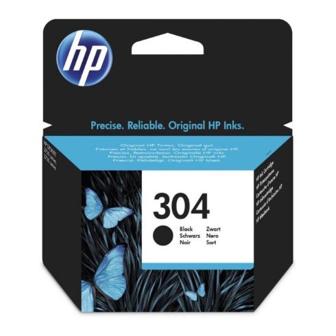 HP 304 crni originalni spremnik s tintom