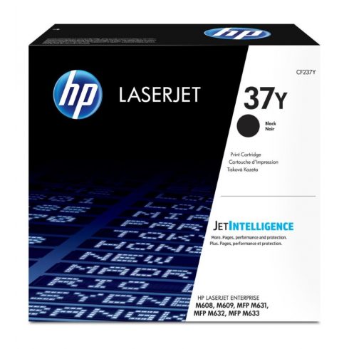 HP 37Y Crni originalni LaserJet toner uložak s posebno velikim učinkom