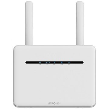   JAKI 4G+ LTE router 1200/ Wi-Fi standard 802.11a/b/g/n/ac/ 1200 Mbit/s/ 2.4GHz i 5GHz/ 4x LAN/ 1x SIM/ bijeli