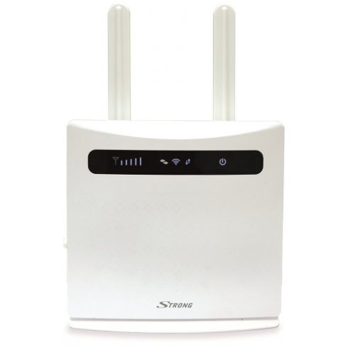 JAKI 4G LTE router 300/ Wi-Fi standard 802.11 b/g/n/ 300 Mbit/s/ 2.4GHz/ 4x LAN (1x WAN)/ USB/ SIM utor/ bijeli